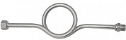 Импульсная трубка прямая 1/2" ВР/НР, 25 МПа (нерж. сталь), Росма