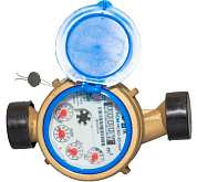 Счётчик воды мокроходный одноструйный ЭКО НОМ МСВО-20 mini +КМЧ