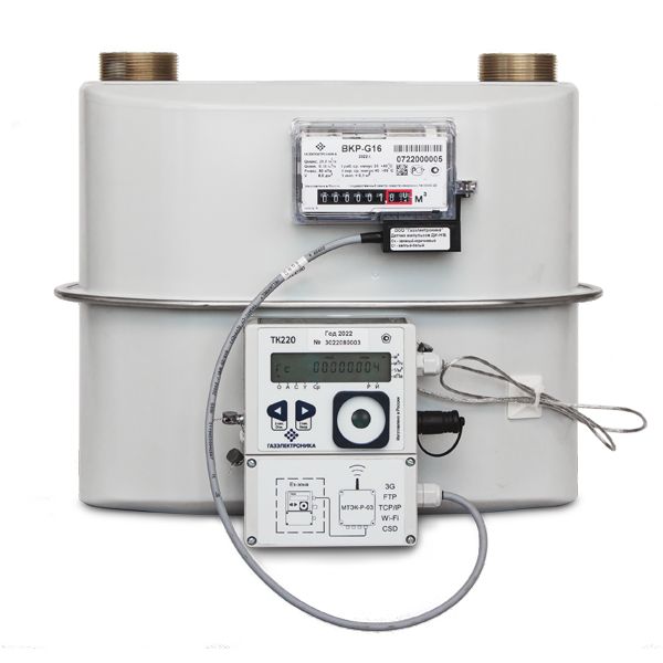 Комплекс измерения газа СГ-ТК-Д-40 с корректором ТК-220 (на базе ВК-G25)