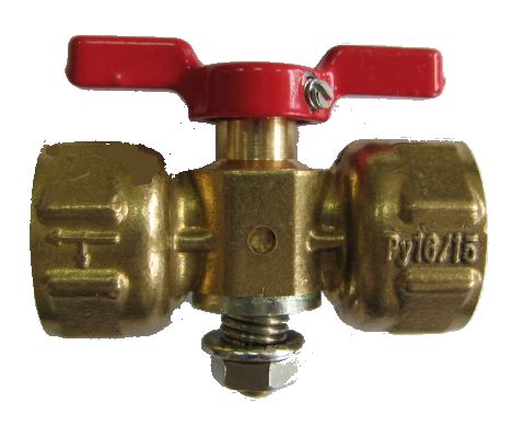 Кран для манометра 11Б18(38)бк G1/2”-М20х1,5