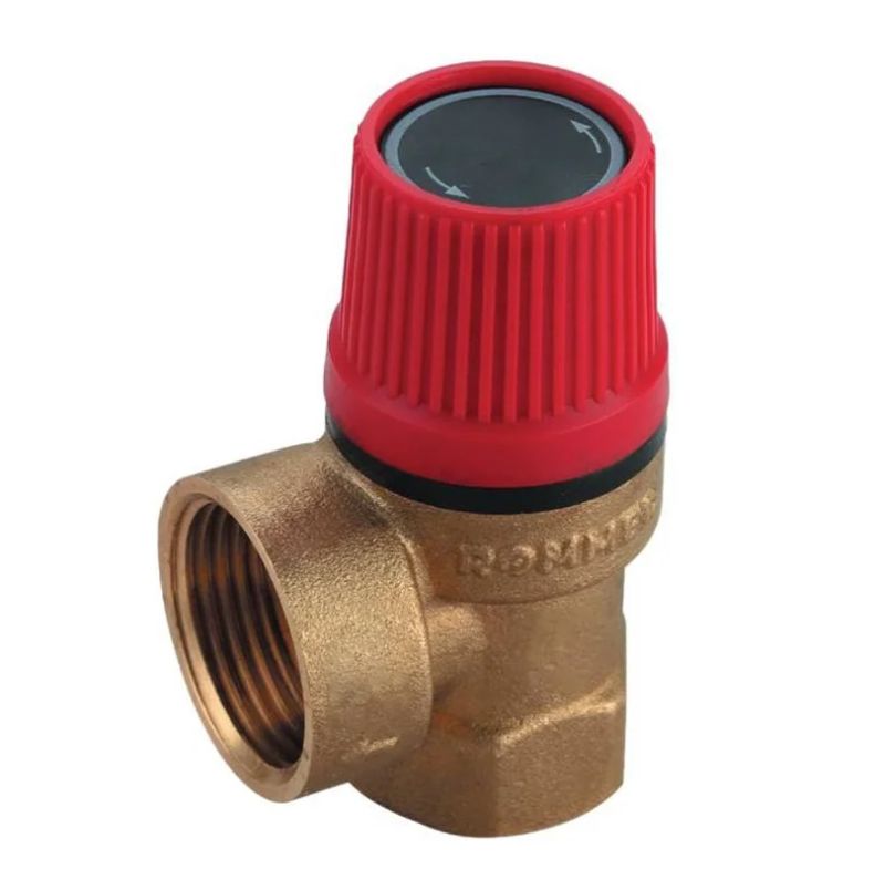 Клапан предохранительный для отопления 1/2”х3/4” (2,5 бара) Rommer