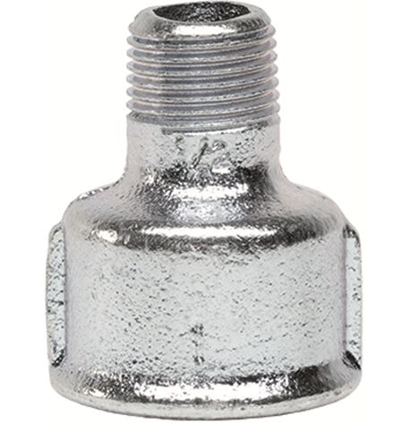 Переходник чугунный оцинкованный 1 1/2”х1 1/4”