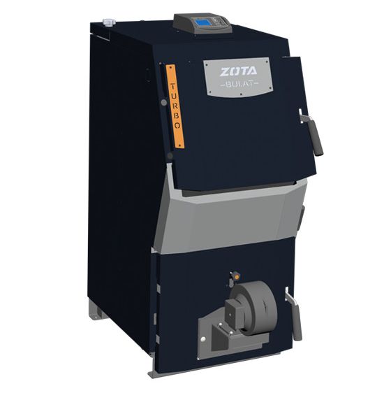 Котёл твердотопливный полуавтоматический Bulat Turbo 48