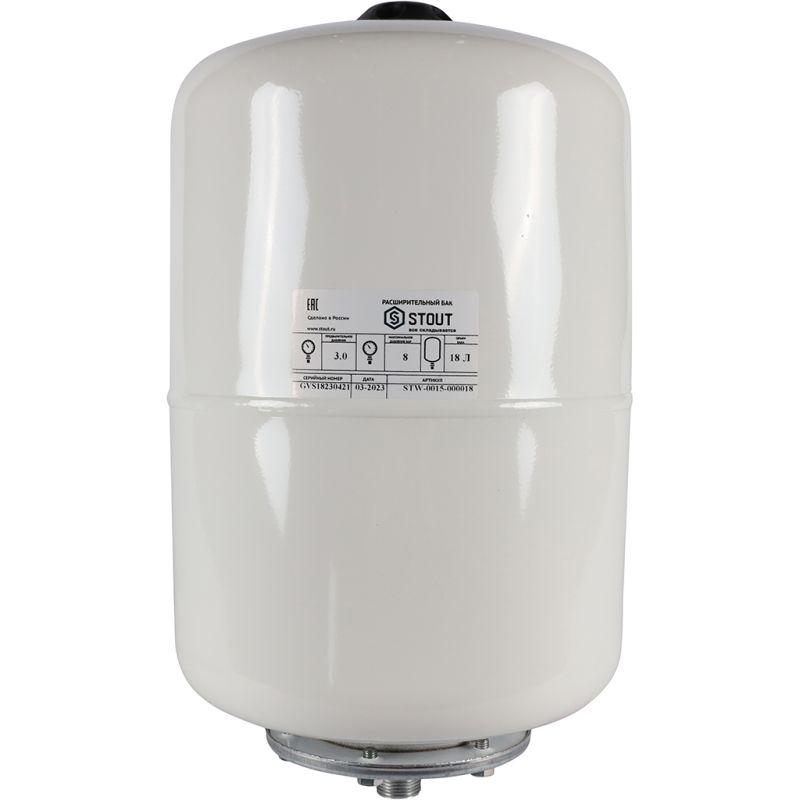 Расширительный бак Stout STW-0015 для ГВС 18л