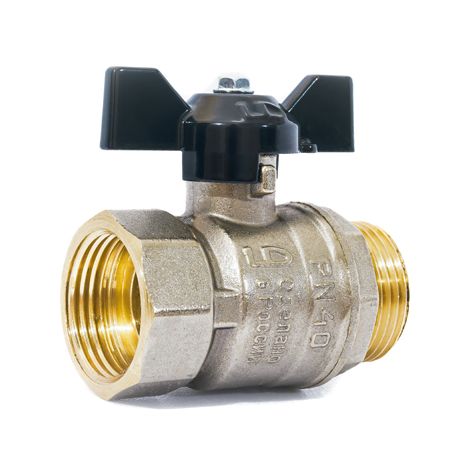 Кран шаровой   1/2” г/ш, бабочка LD Pride 47.15.В-Н.Б