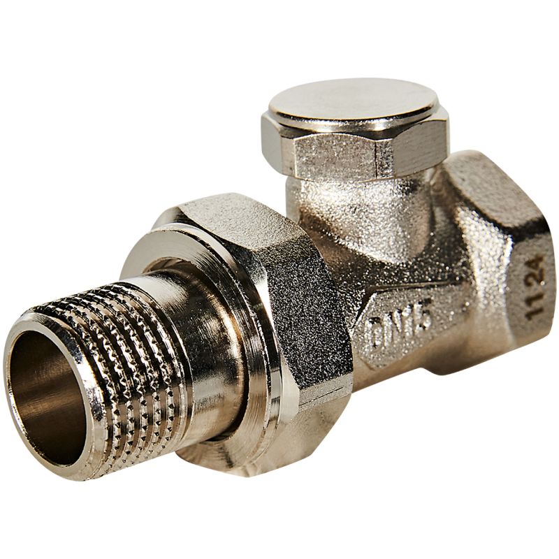 Клапан запорно-балансировочный прямой 1/2” Rommer