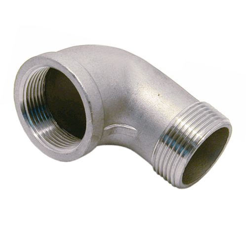 Отвод 90° нержавеющий  1” г/ш AISI 316
