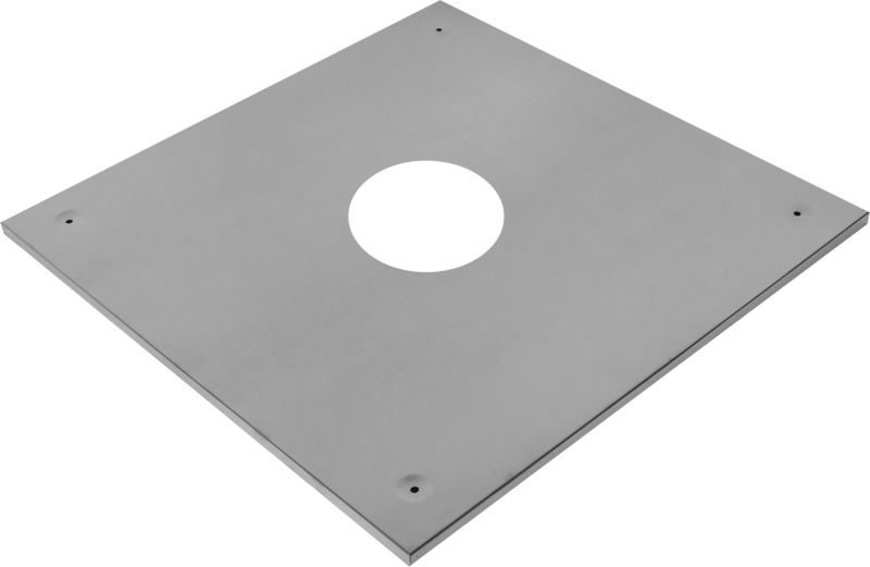 Экран защитный  500х500 с отверстием 200 мм (430/0,5) CORAX (уценка)