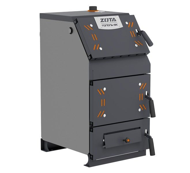 Напольный твердотопливный котёл Zota Тополь-ВК 32