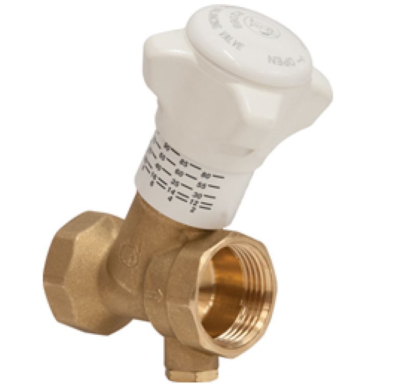 Клапан балансировочный R206B-1   3/4” со сливом Giacomini