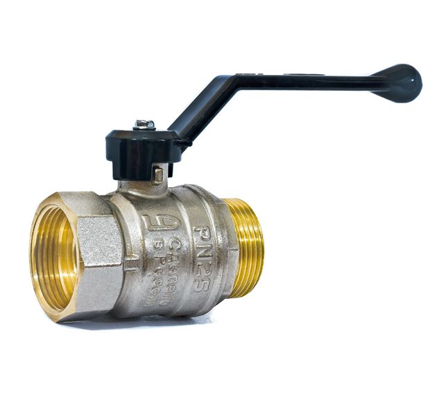 Кран шаровой 1 1/4” г/ш, рычаг LD Pride 47.32.В-Н.Р