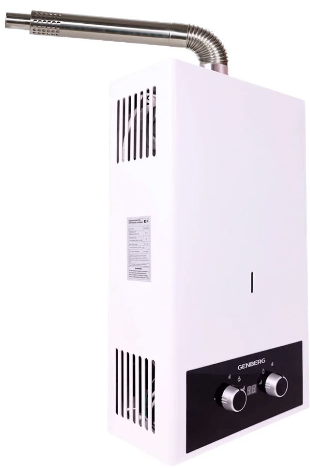 Газовая колонка Genberg 410.01 Turbo 10 (с дымоходом)
