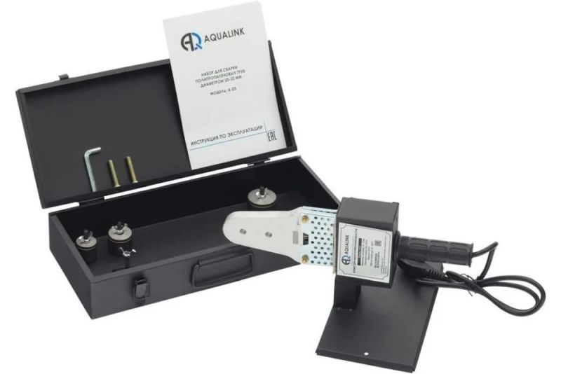 Сварочный набор Aqualink (металлический кейс, 600Вт, с насадками 20-32мм)