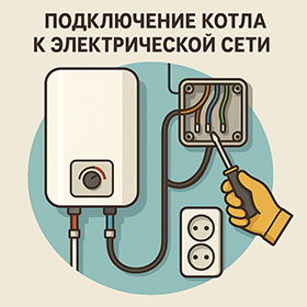 Подключение к электрической сети