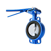 Затвор чугунный с чугунным диском 32ч1р DN 100 PN 16 (EPDM) ручной ЛМЗ