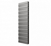 Радиатор биметаллический Royal Thermo PianoForte Tower Silver Satin, 18 секций