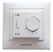 Терморегулятор Eastec E-30 белый (3,5кВт) механический встраиваемый