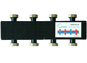 Коллектор распределительный в теплоизоляции, 4(7) контура DN 25 TIM