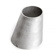 Переход нержавеющий приварной эксцентрический 38х32 (DN 32х25) AISI 304