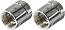 Муфта стяжная для полотенцесушителей 3/4”х3/4” г/г (хром)