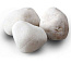 Камень Кварц отборный белый (ведро 10 кг)