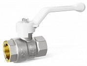 Кран шаровой   1/2” г/г, рычаг (white) LD Pride 47.15.В-В.Р