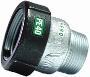 Соединитель обжимной чугунный Gebo Quick AК 1 1/2” НР