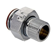 Полусгон с накидной гайкой для счетчиков 3/4”х1” Valtec