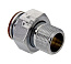 Полусгон с накидной гайкой для счетчиков 3/4”х1” Valtec