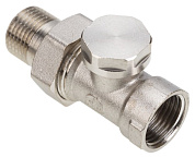 Клапан запорный для радиатора прямой 3/4” Aqualink