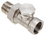 Клапан запорный для радиатора прямой 3/4” Aqualink