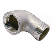 Отвод 90° нержавеющий 1 1/4” г/ш AISI 304