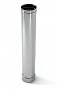 Дымоход 180 (430/0,5), L=1м, нержавеющая сталь