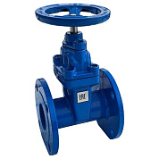 Задвижка чугунная 30ч39р DN 250 PN 10 (EPDM) с обрезиненным клином, КНР