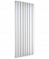 Радиатор алюминиевый MANDARINO RAGGIO-1800,  8 секций (белый RAL 9016)