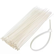 Хомуты-стяжки нейлоновые 3,6х300 мм (100 шт.) белые
