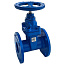Задвижка чугунная 30ч39р DN 200 PN 16 (EPDM) с обрезиненным клином, КНР