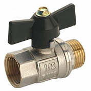 Кран шаровой   1/2" г/ш бабочка FRAP