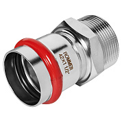 Переходник прессовой из нержавеющей стали 42х1 1/2” НР Rommer