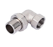 Американка угловая 1 1/4” г/ш (никель) Zeissler