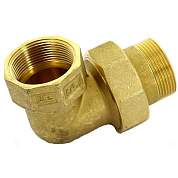 Американка угловая  1/2” г/ш (латунь) o-ring кольцо Stout