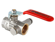 Кран шаровый с дренажем и воздухоотводчиком 3/4” Valtec