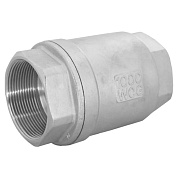 Клапан обратный муфтовый нержавеющий   3/4” AISI304