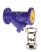 Фильтр чугунный фланцевый с магнитной вставкой DN  80 PN16 Rushwork