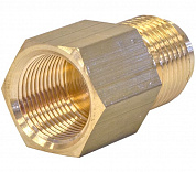 Штуцер переходный G1/2”(B) - G3/8”(H) латунь