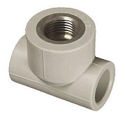 Тройник комбинированный 25х1/2”х25 ВР Ekoplastik