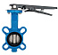 Затвор чугунный с нержавеющим диском DN  80 PN 16 (EPDM) ручной, КНР
