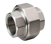 Американка нержавеющая с прокладкой  1/4” г/г AISI 304