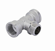 Тройник   3/4” г/ш/г (никель) Zeissler