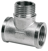 Тройник   1/2” г/ш/г (никель) Tim (Zeissler)